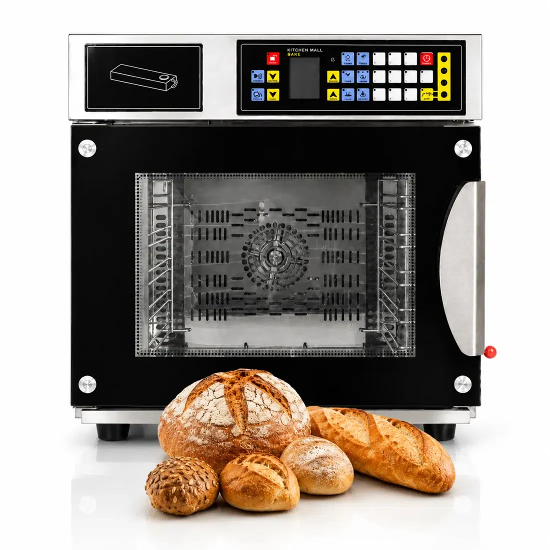 เตาอบ Convection CHEF SERIES พร้อมตัวอย่างขนมปัง